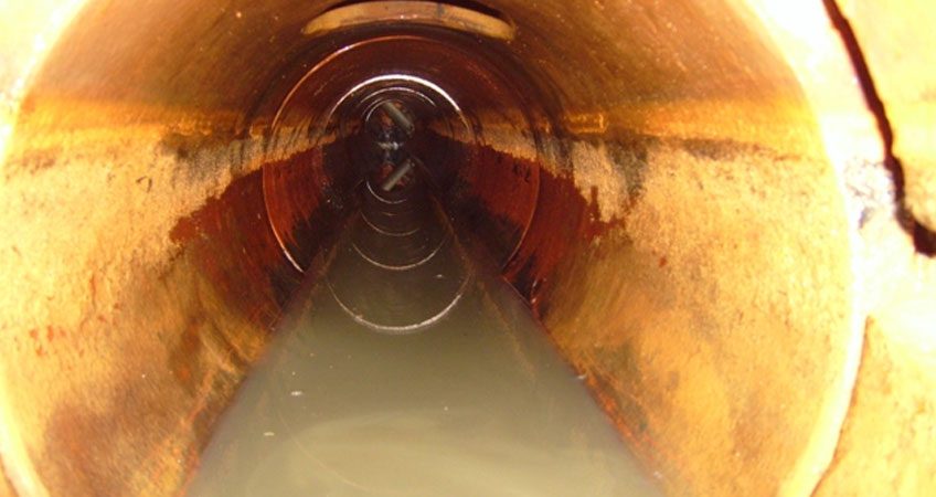 Drain CCTV survey